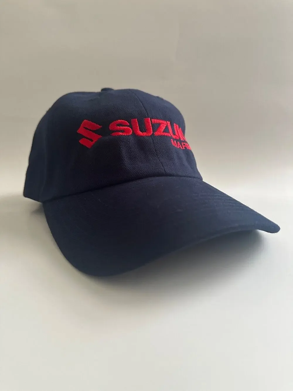 Suzuki Marine V6 300 Navy Blue Baseball Cap Hat - Embroidered Logo OSFA